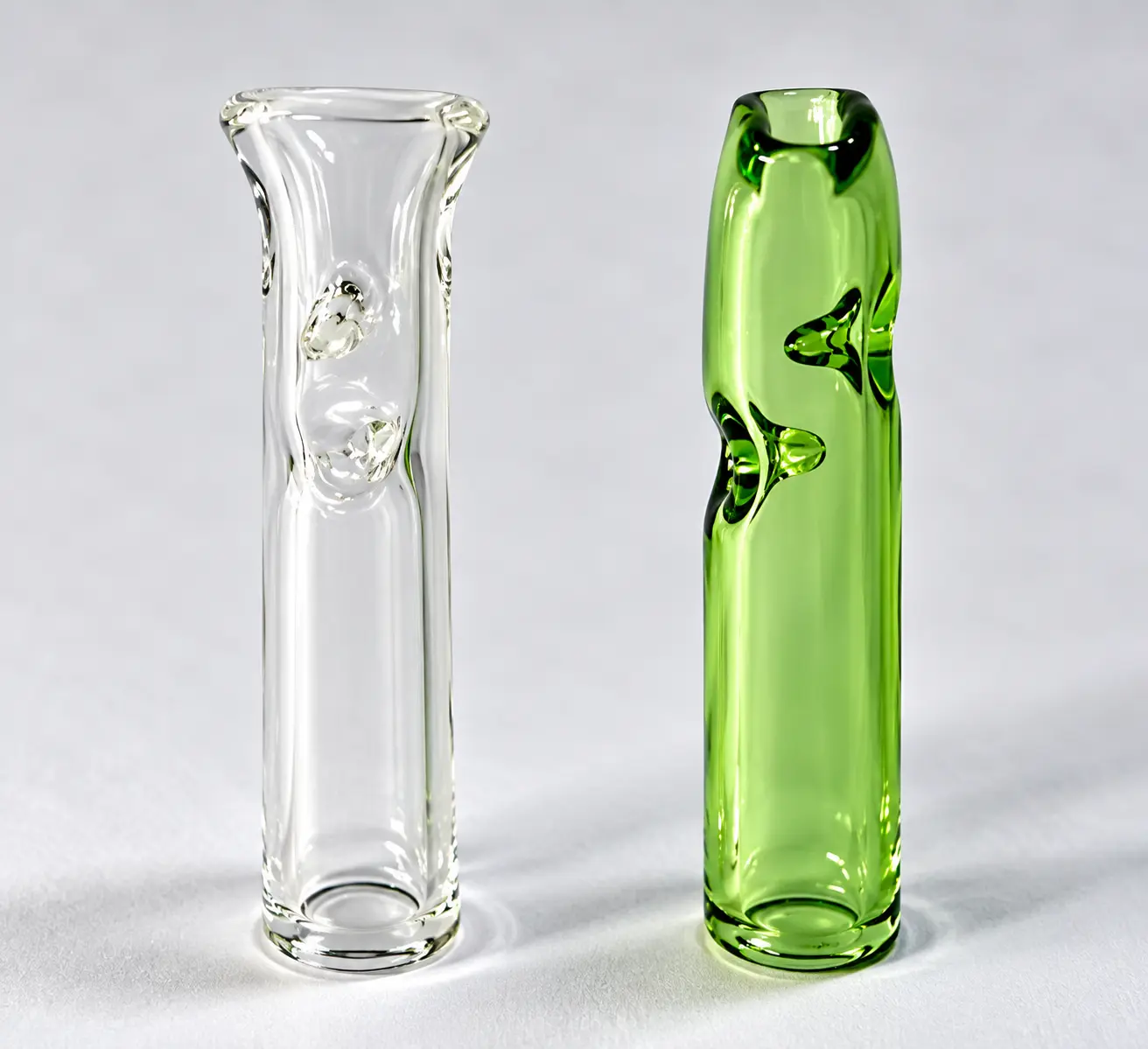 RollCrystals Pure & Jade Flow Duo glass pre-roll tips