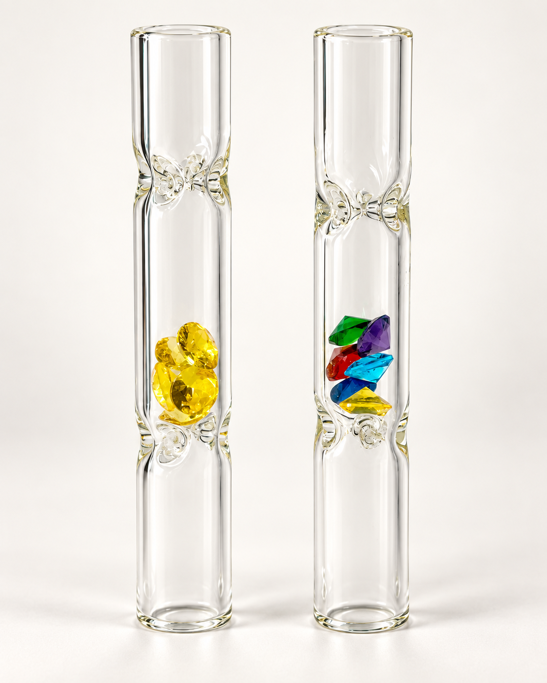 RollCrystals Jewel Core Duo glass pre-roll tips
