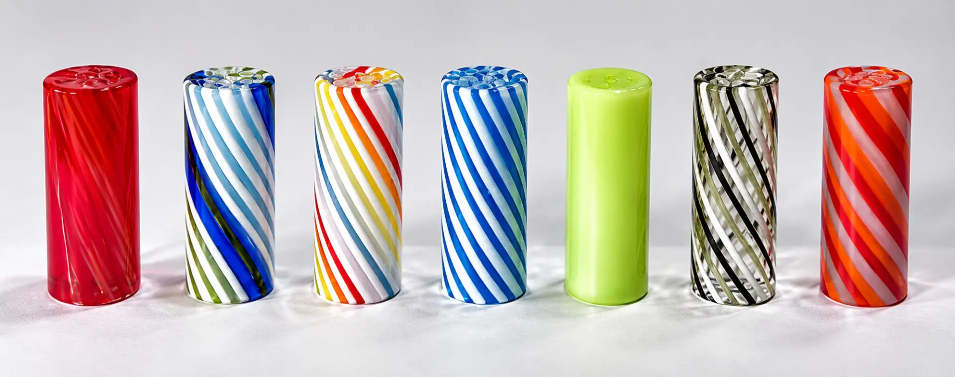 RollCrystals Ribbon Pop Collection glass pre-roll tips