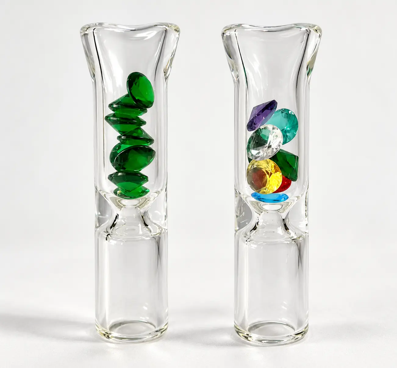RollCrystals Gem Bloom Duo glass pre-roll tips
